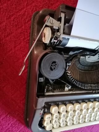 Máquina de escribir Princess años 60