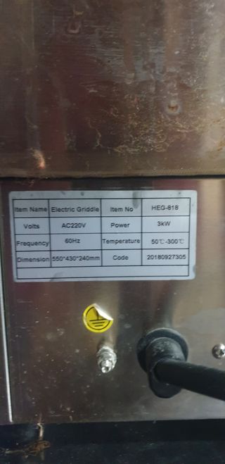 Plancha Electrica