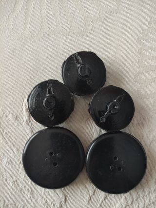 Conjunto de botones grandes vintage