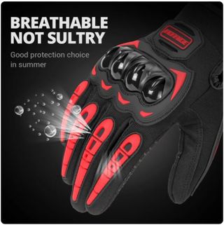 Guantes de moto táctiles