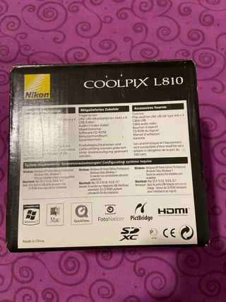 Macchina fotografica digitale nikon