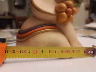 Elefante in Thun con Fiore-di 17 Cm