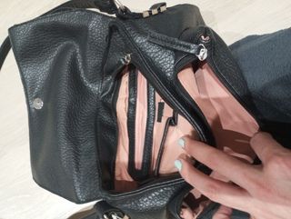 Bolso negro Misako invierno
