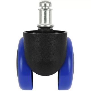 Set 5 Ruote per Sedia con Rotelle Ufficio Poltrona