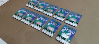X10 SOBRES Nº1 ANZUELOS MUSTAD MONTADOS.