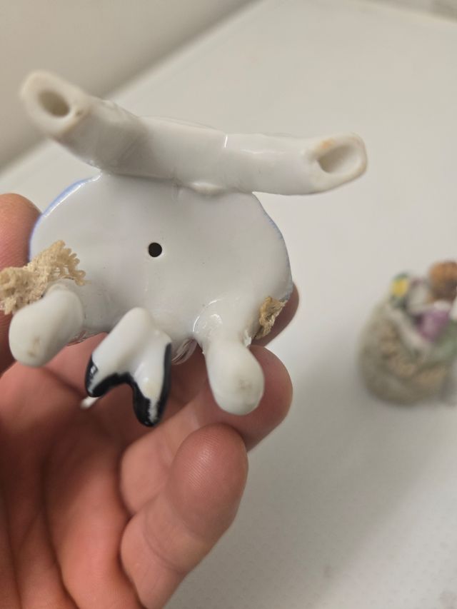 Pareja de porcelanas