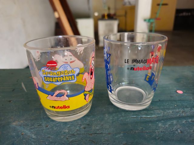 Bicchieri nutella 7pz