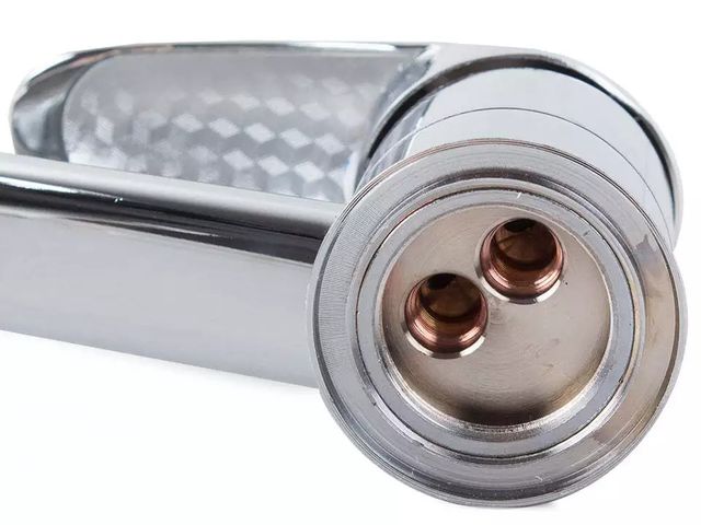 Rubinetto Miscelatore Da Cucina Silver Canna Basso