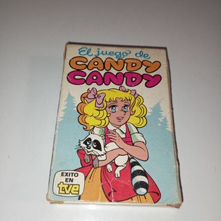 CAJA juego cartas Candy Candy años 80