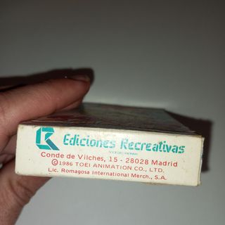 CAJA juego cartas Candy Candy años 80