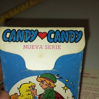 CAJA juego cartas Candy Candy años 80