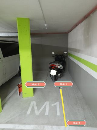 Garaje moto alquiler