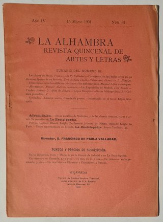 Revista La Alhambra