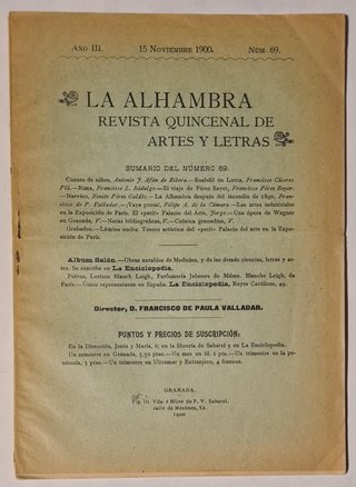 Revista La Alhambra
