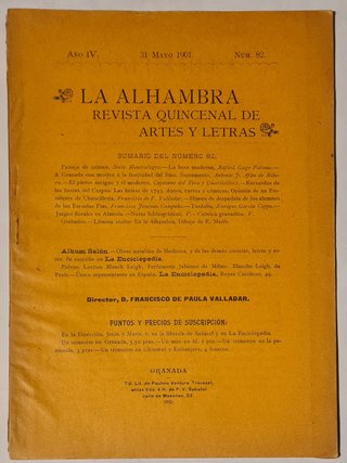 Revista La Alhambra