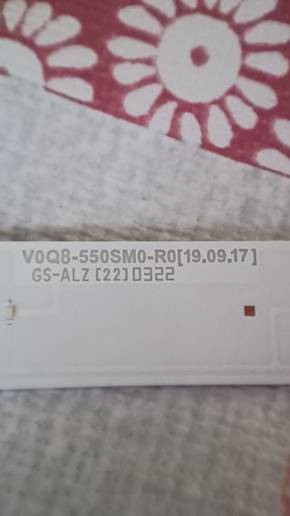 20 Tiras Led tv samsung QE55Q83BAT