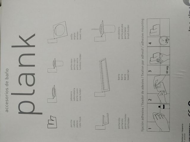 🔥TOALLERO AHDESIVO ACERO🔥