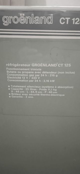 Frigorífico de autocaravana