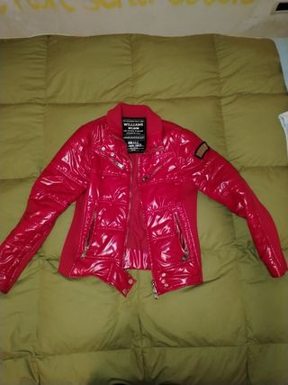 Giubbotto rosso vernice S