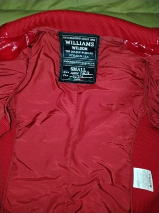 Giubbotto rosso vernice S