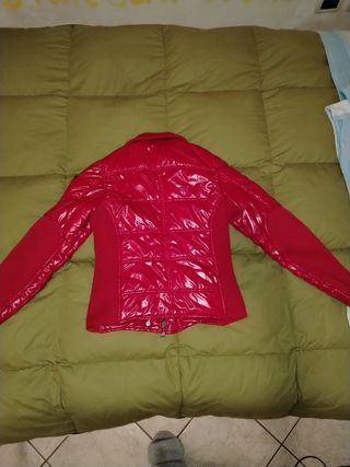 Giubbotto rosso vernice S