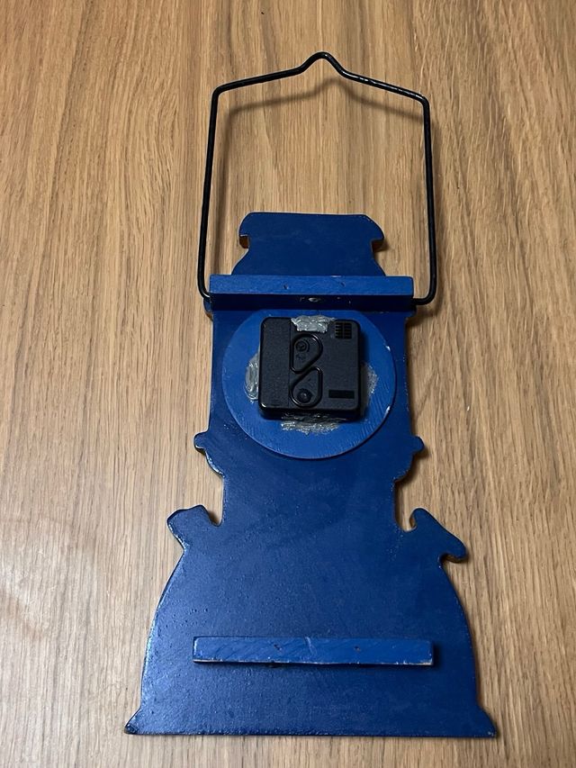 Reloj de cocina con forma de cafetera