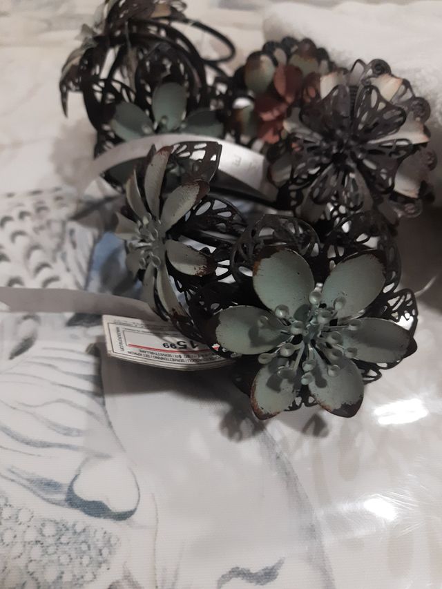 Anillos servilleteros zara Home Nuevos 4 unidades