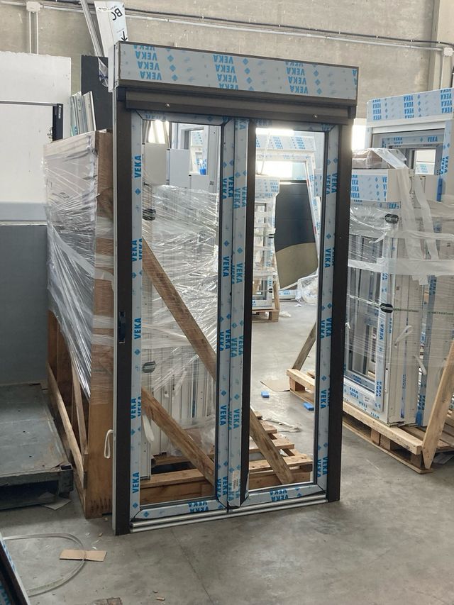 Balconera de dos hojas