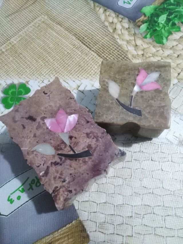 Pastillero mármol antiguo