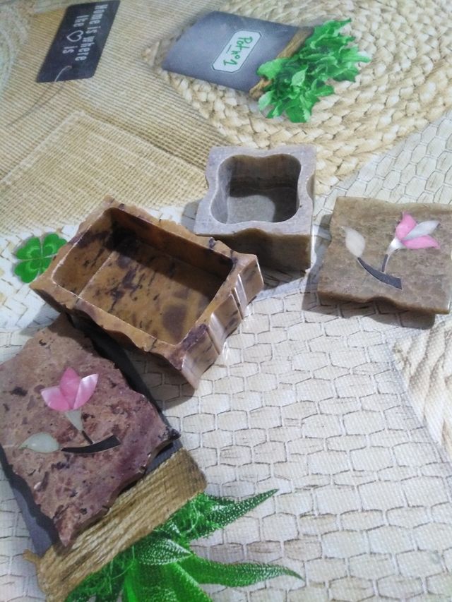 Pastillero mármol antiguo