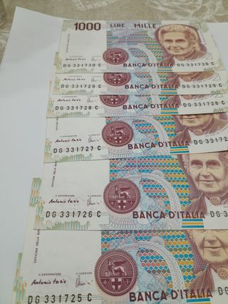Banconote 1000 lire