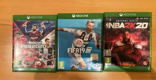 3 Juegos Xbox one