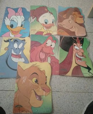 7 Libros colorear Disney