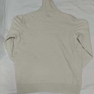 Zara High Neck Long Sleeve Sweater - Beige