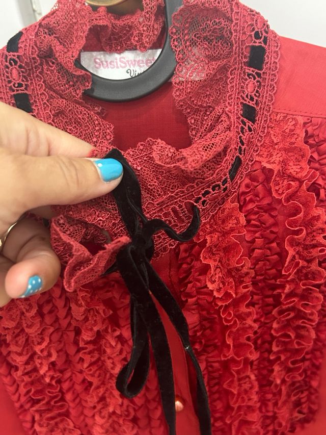 Camisa susisweetdress talla aprox s/m