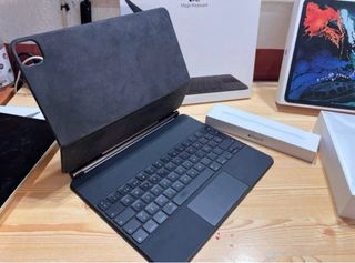 iPad Pro 12.9" 3ª Generación +funda teclado+Pencil