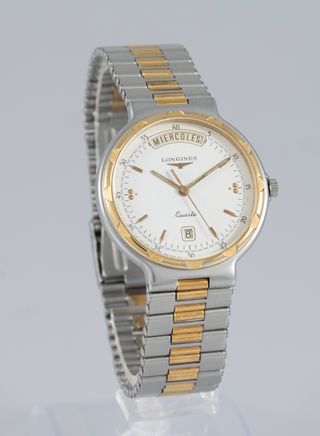 Longines Conquest Quartz Day Date Ref: 4961 3 163