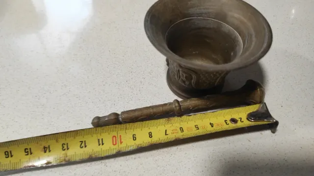 Almirez pequeño y almirez grande 