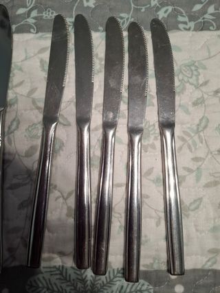 17 coltelli in acciaio inossidabile