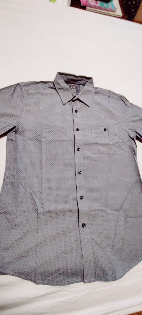 Camisa Springfield talla M gris Slim fit