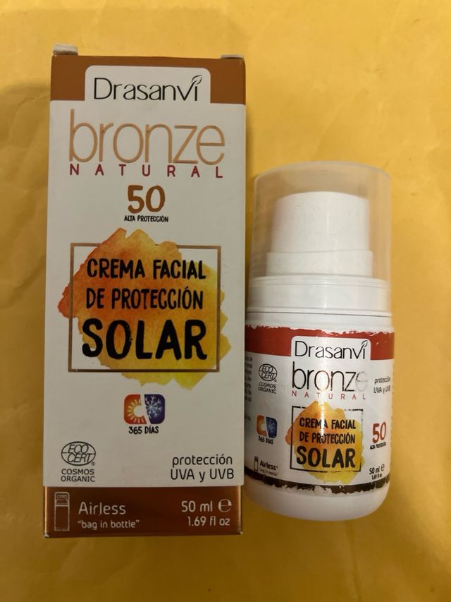 Protector solar fcial 50spf Drasanvi