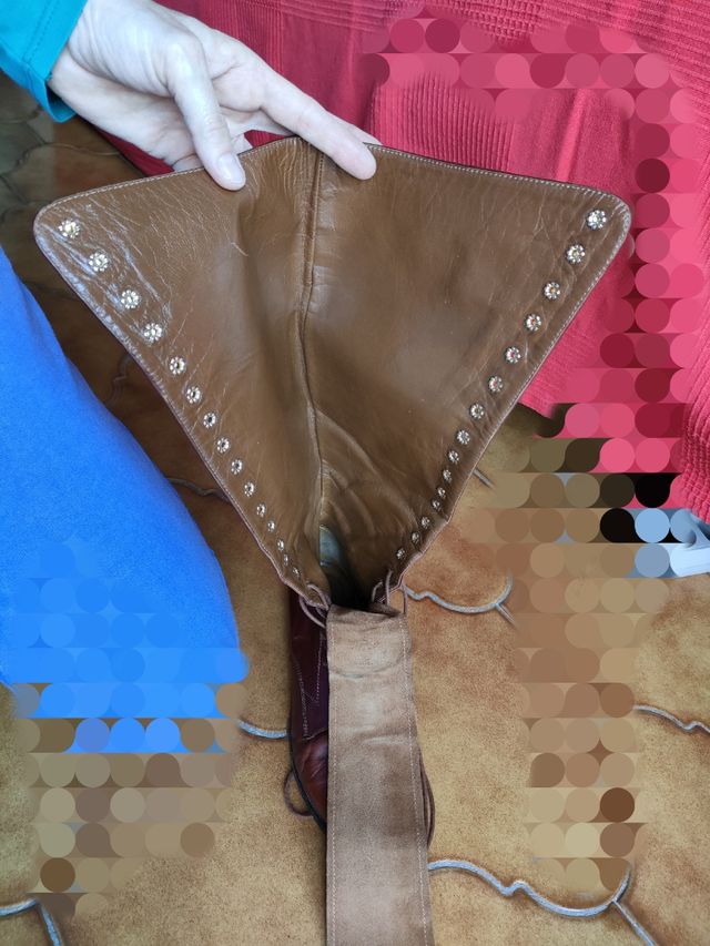 Stivali pelle donna stringati