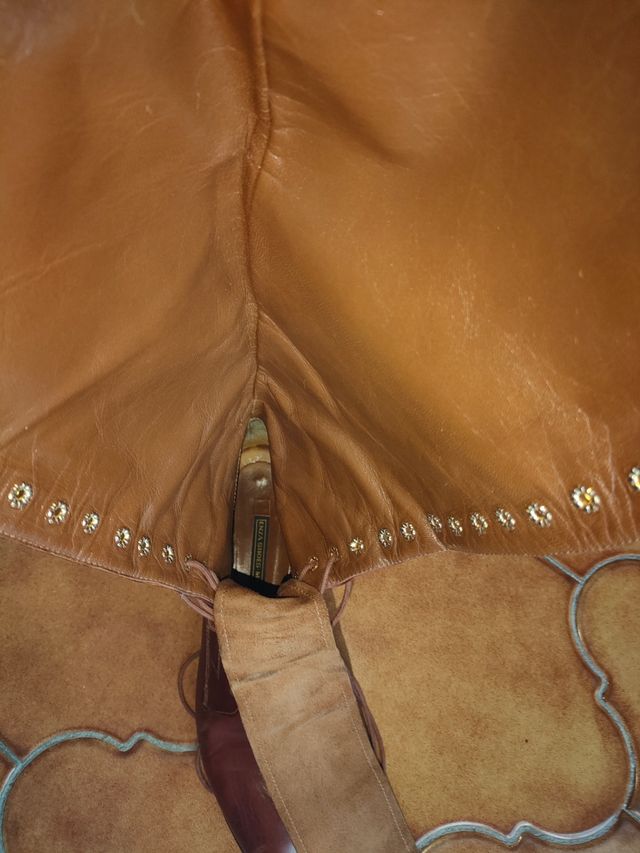 Stivali pelle donna stringati