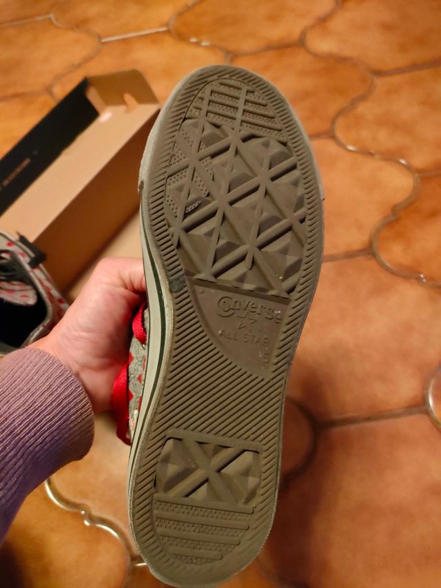 Converse All Star alte cuoricini