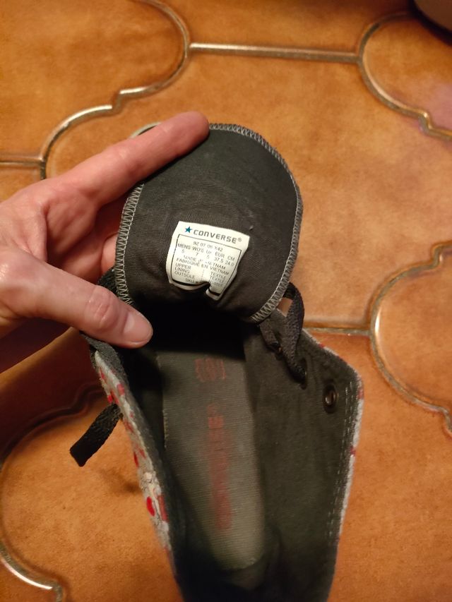 Converse All Star alte cuoricini