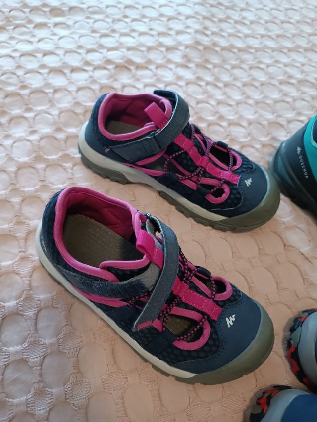 Sandalias montaña niña talla 32 decathon