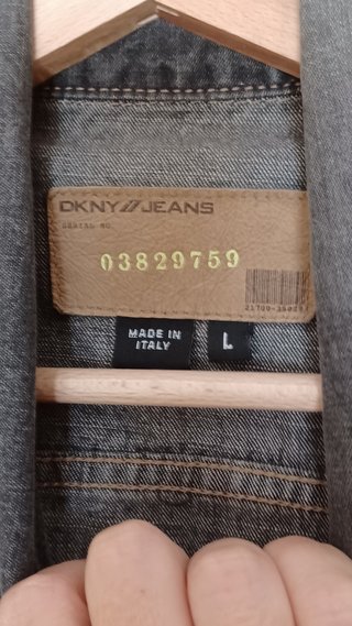 Chaqueta hombre talla L DKNY jeans+ chaqueta borre