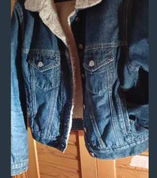 Chaqueta hombre talla L DKNY jeans+ chaqueta borre