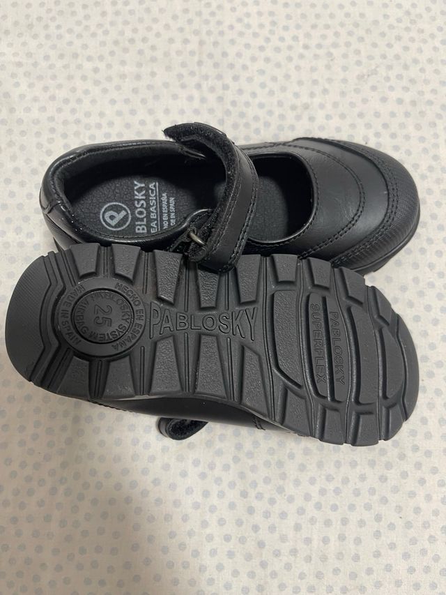 Zapato escolar niña talla 25