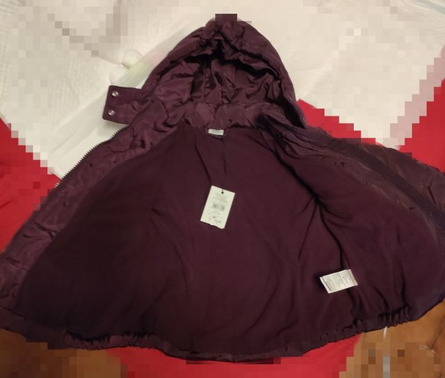 Giubbino viola bimba